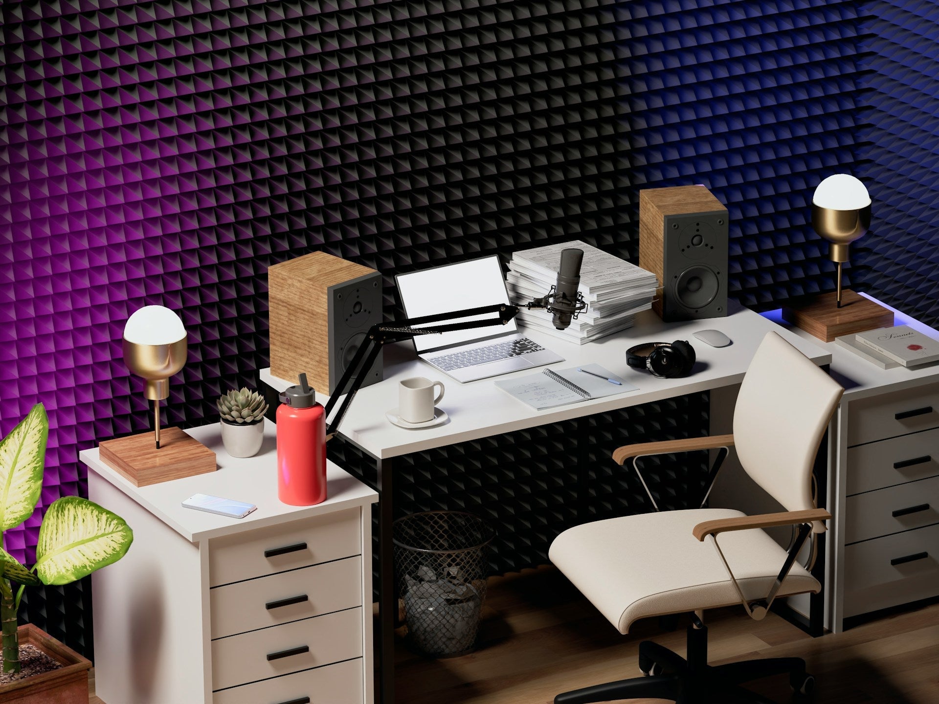Stunning Home Office Soundproofing Solutions For Most Effective Soundpanel image
