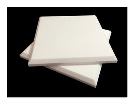 Mel-Acoustic Tegular 50mm White Melamine Acoustic Foam Panel 600x600
