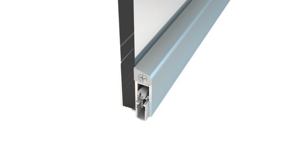 Norsound NOR842 Retro Fit Hinged Glass Door Bottom Auto Drop Seal