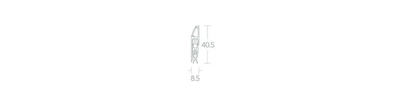 Norsound NOR815 Door Bottom Auto Drop Seal