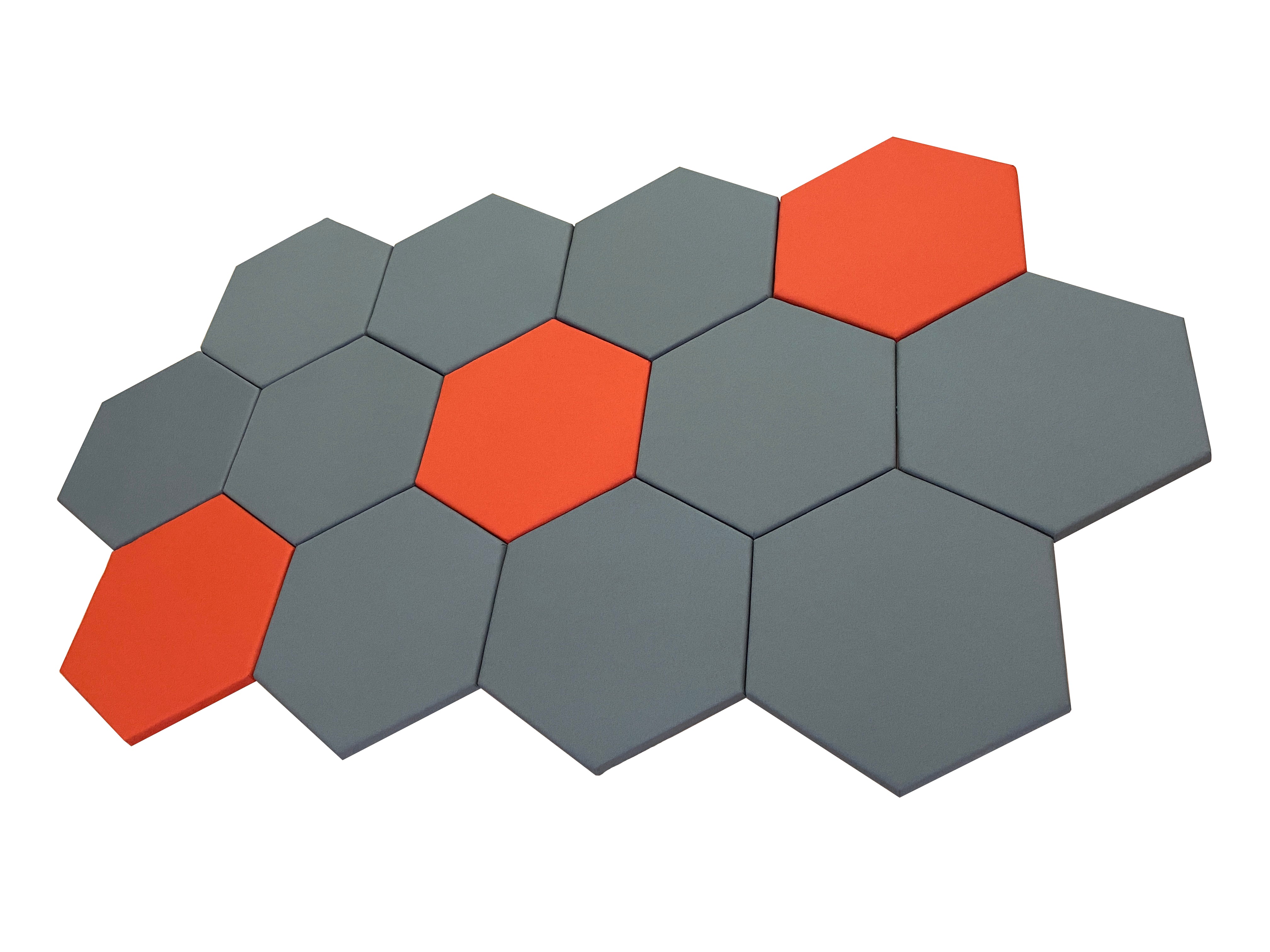 Panneau Acoustique En Fibre De Polyester De Décoration Murale De Type  Hexagone Panneau Mural Panneau Acoustique Echo 3D Du 14,31 €