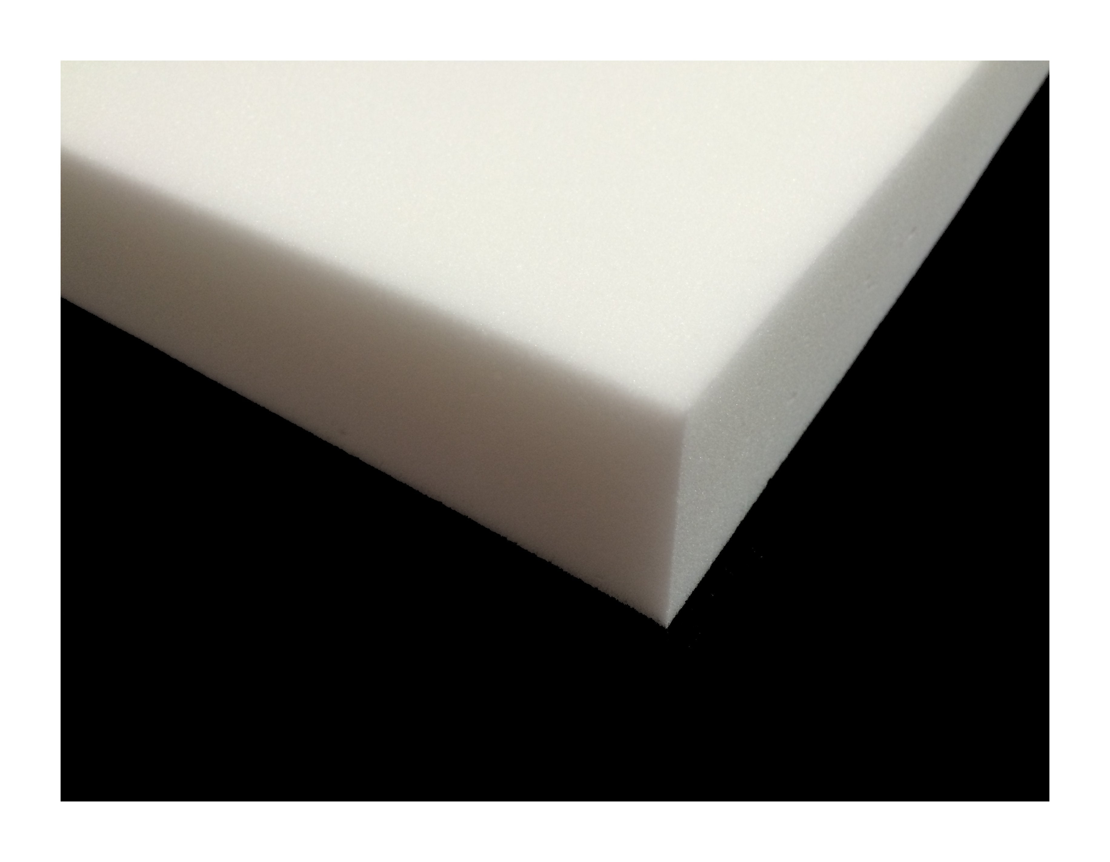 Mel-Acoustic Slab 50mm White Melamine Acoustic Foam Panel 600x1200 - Advanced Acoustics