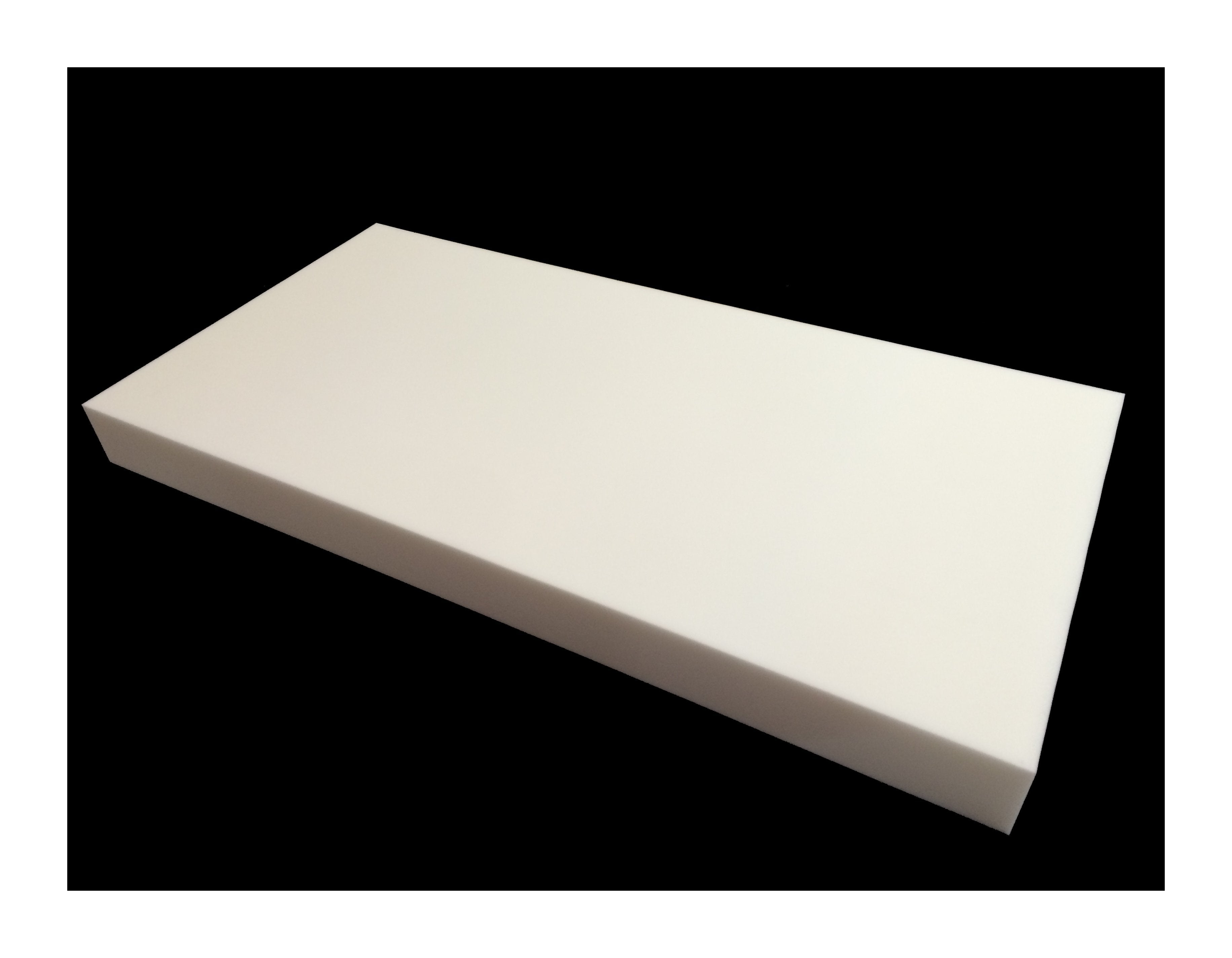 Mel-Acoustic Slab 100mm White Melamine Acoustic Foam Panel 600x1200 - Advanced Acoustics