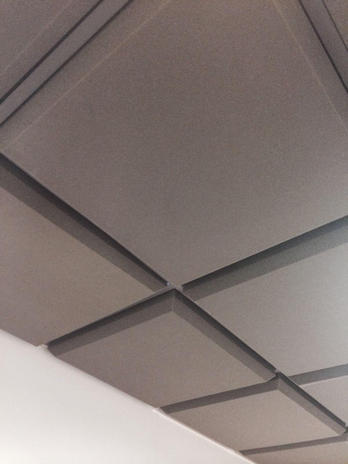 Tegular 3" Studio Acoustic Suspended Ceiling Tile Pack - Advanced Acoustics