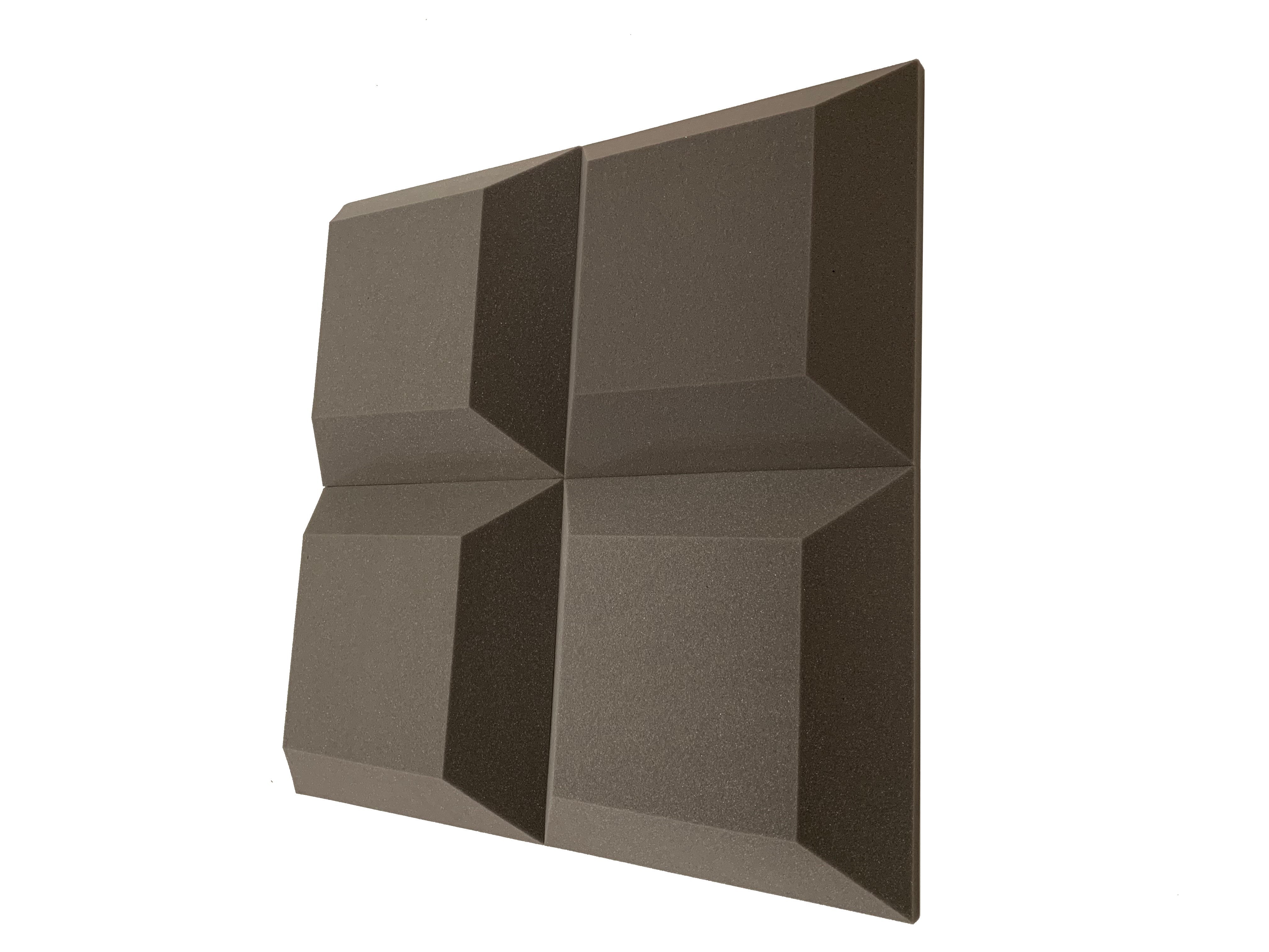 Tegular 4" Acoustic Studio Foam Tile Pack - Advanced Acoustics