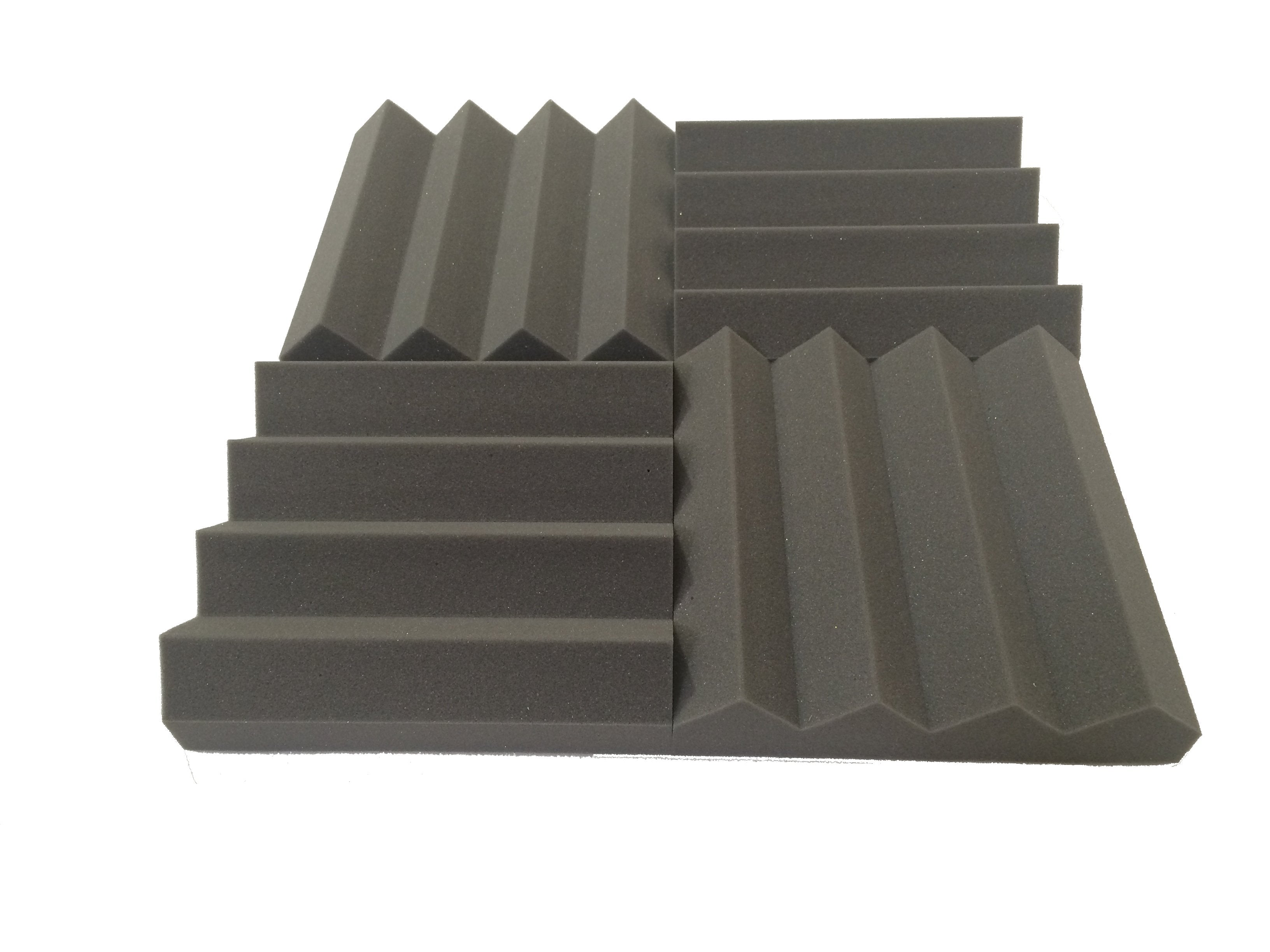 Wedge PRO 12" Acoustic Studio Foam Tile Pack - Advanced Acoustics