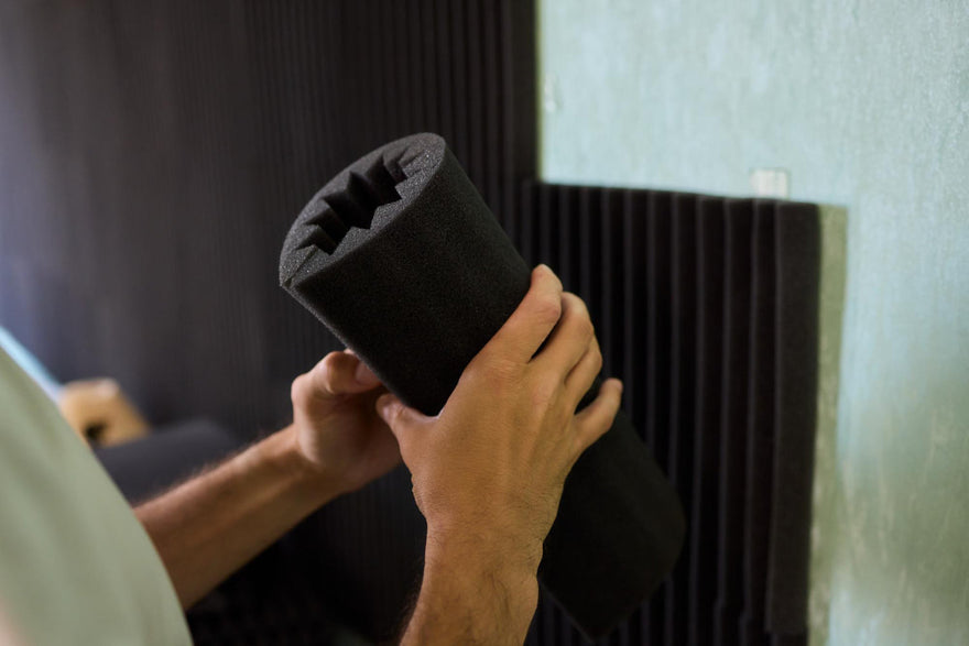 acoustic panel installation