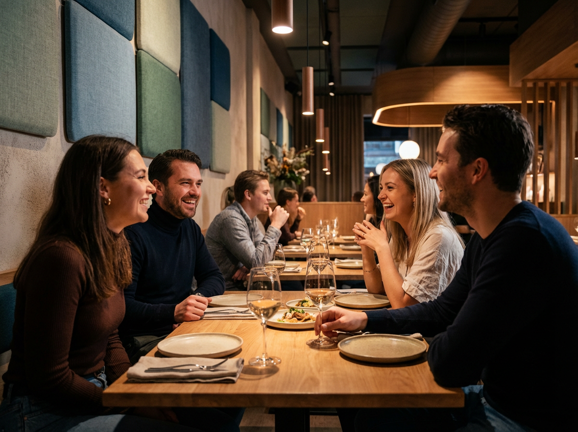 How Acoustic Panels Improve Restaurant Reviews and Repeat Business