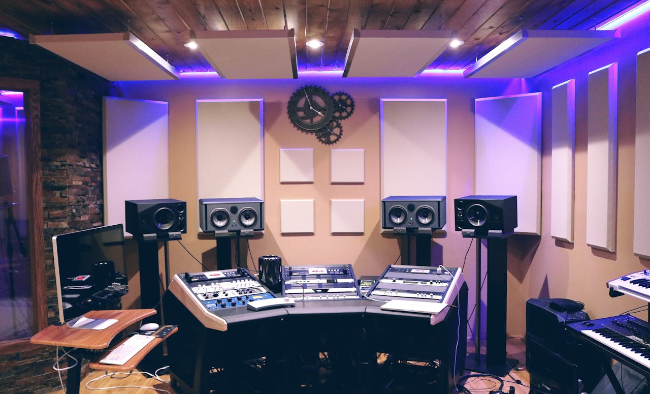 Panel Sound System Sound Control with Suspended Acoustic Panels | Advanced Acoustics