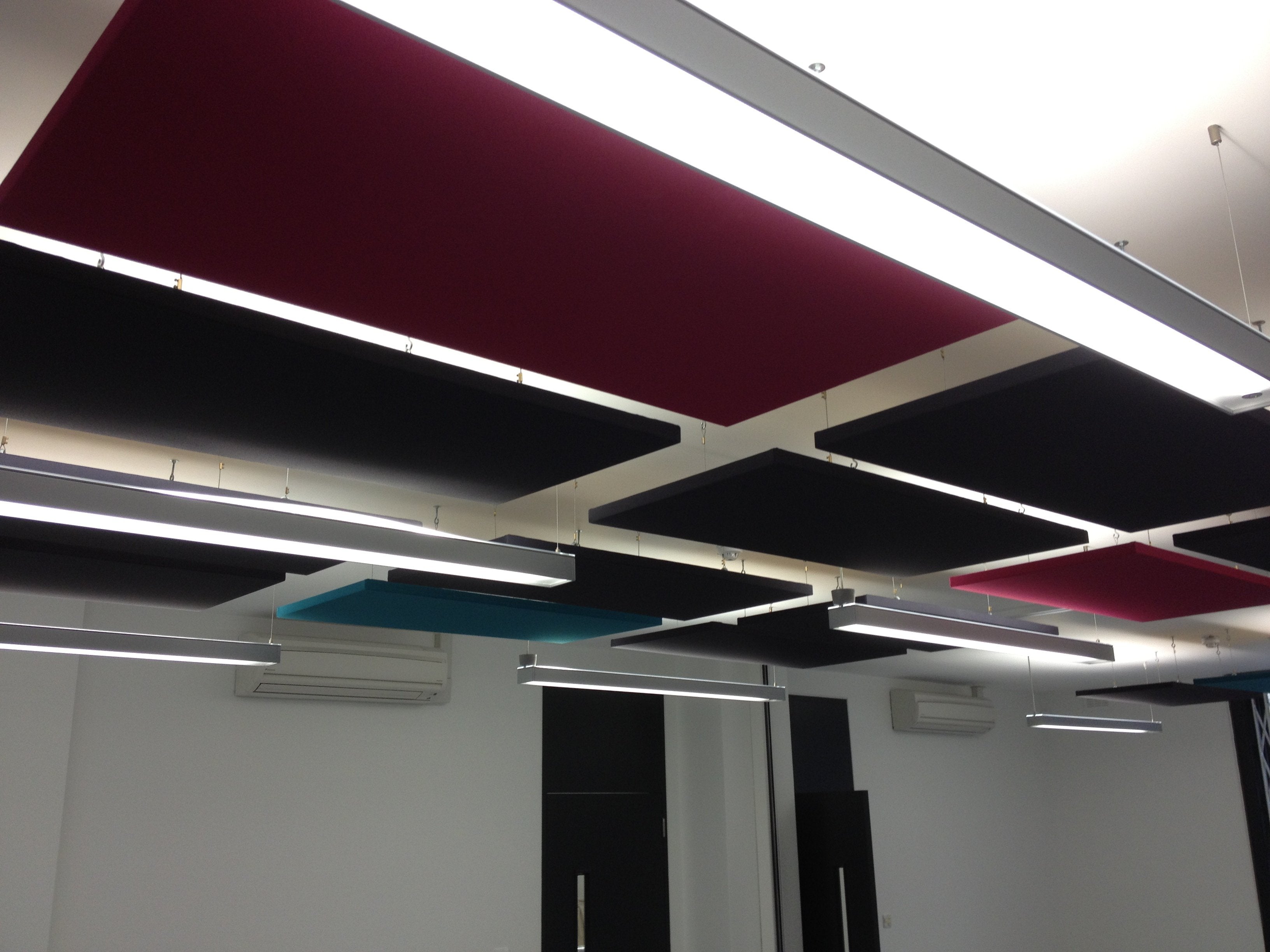 Office Acoustic Panel - Ceiling Mounted - Advanced Acoustics