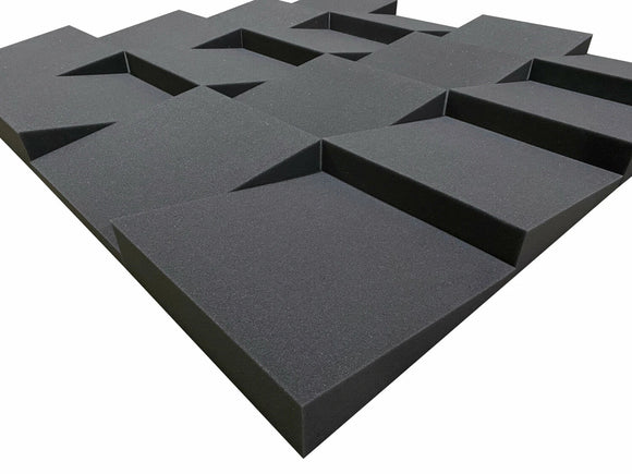 Slider 12" Acoustic Studio Foam Tile Pack - Advanced Acoustics