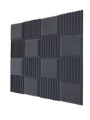 Euphonic Wedge Standard 12" Acoustic Studio Foam Tile Pack