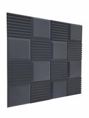 Euphonic Wedge Standard 12" Acoustic Studio Foam Tile Pack