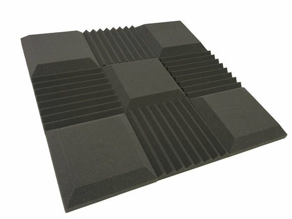 Euphonic Wedge Standard 12" Acoustic Studio Foam Tile Pack