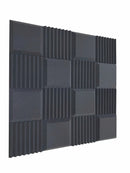 Euphonic Wedge Standard 12" Acoustic Studio Foam Tile Pack