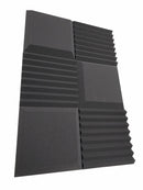 Euphonic Wedge Standard 12" Acoustic Studio Foam Tile Pack