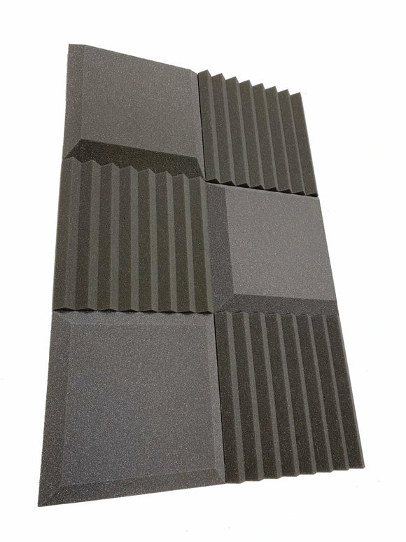 Euphonic Wedge Standard 12" Acoustic Studio Foam Tile Pack