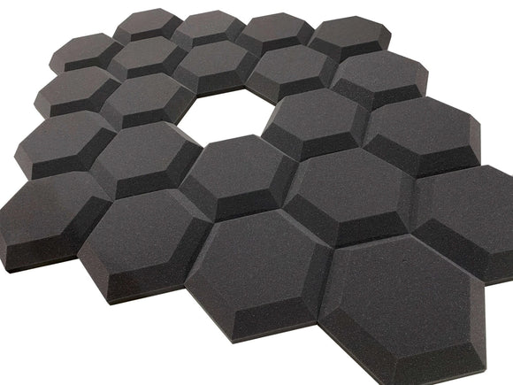 Baby HexaTile 12" Hexagon Acoustic Studio Foam Tile Pack