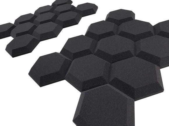 Baby HexaTile 12" Hexagon Acoustic Studio Foam Tile Pack