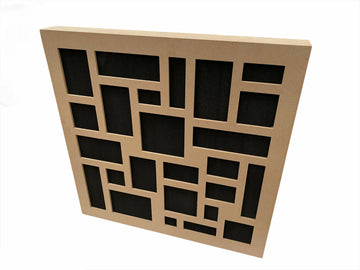 GeoMetric Acoustic Panel 600mm x 600mm - Square