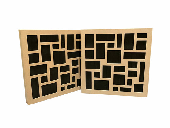 GeoMetric Acoustic Panel 600mm x 600mm - Square