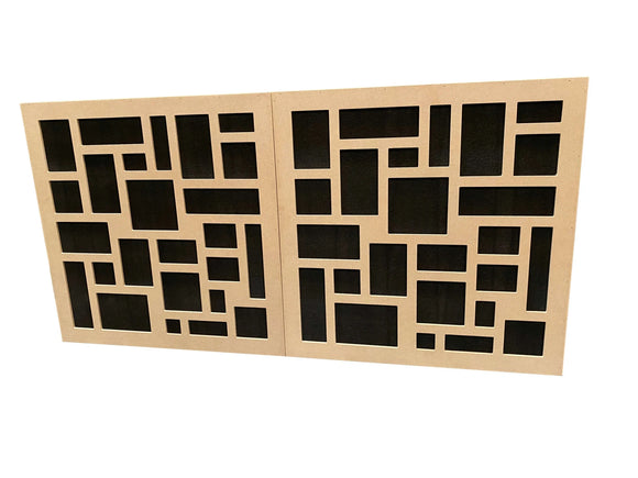 GeoMetric Acoustic Panel 600mm x 600mm - Square