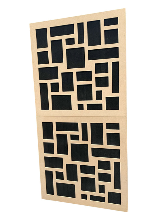 GeoMetric Acoustic Panel 600mm x 600mm - Square