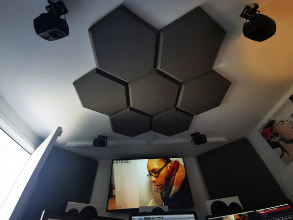 Hexatile2 Acoustic Studio Foam Tile Pack