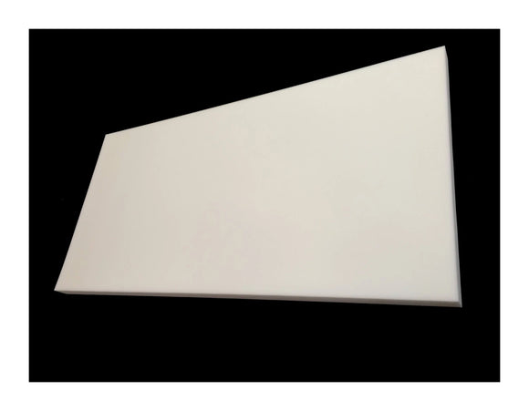 Mel-Acoustic Slab 50mm White Melamine Acoustic Foam Panel 600x1200