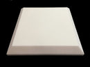 Mel-Acoustic Tegular 75mm White Melamine Acoustic Foam Panel 600x600