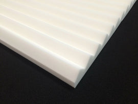 Mel-Acoustic Wedge 40mm White Melamine Acoustic Foam Panel