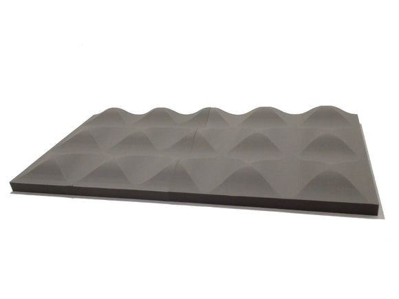 MULTI Wave 30" Acoustic Studio Foam Tile Pack - Advanced Acoustics
