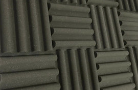 Mini Wave 12" Acoustic Studio Foam Tile Pack - Advanced Acoustics