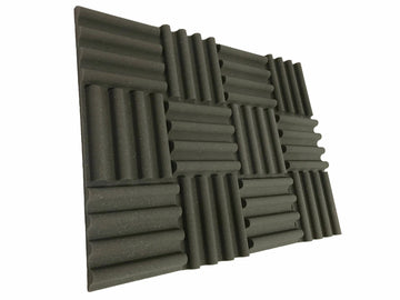 Mini Wave 12" Acoustic Studio Foam Tile Pack - Advanced Acoustics