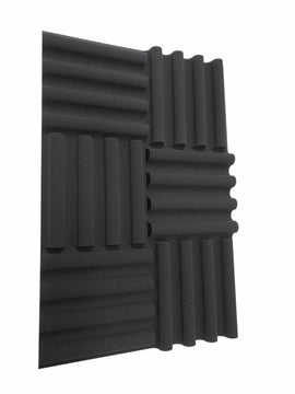 Mini Wave 12" Acoustic Studio Foam Tile Pack - Advanced Acoustics