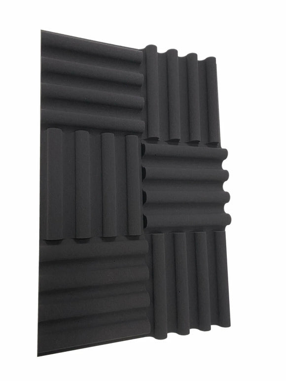 Mini Wave 12" Acoustic Studio Foam Tile Pack - Advanced Acoustics