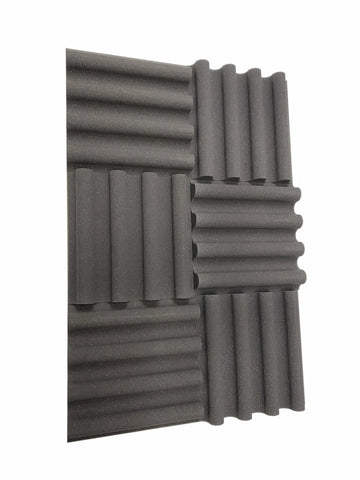 Mini Wave 12" Acoustic Studio Foam Tile Pack - Advanced Acoustics
