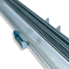 MuteClip Channel Acoustic Isolation Resilient Bar System