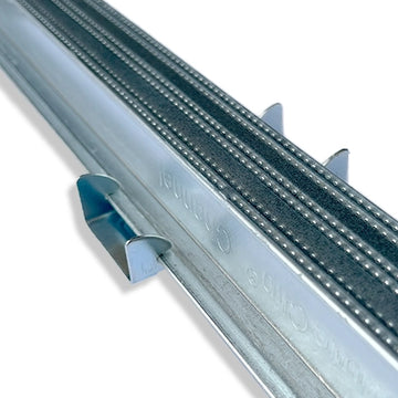 MuteClip Channel Acoustic Isolation Resilient Bar System