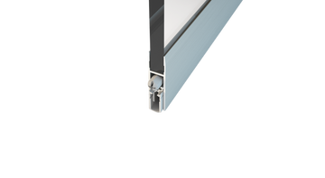 Norsound NOR830 Retro Fit Hinged Glass Door Bottom Auto Drop Seal