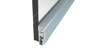 Norsound NOR840 Retro Fit Hinged Glass Door Bottom Auto Drop Seal