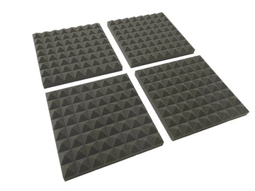 Pyramid 12" Acoustic Studio Foam Tile Pack - Advanced Acoustics