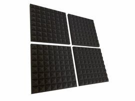 Pyramid 12" Acoustic Studio Foam Tile Pack - Advanced Acoustics
