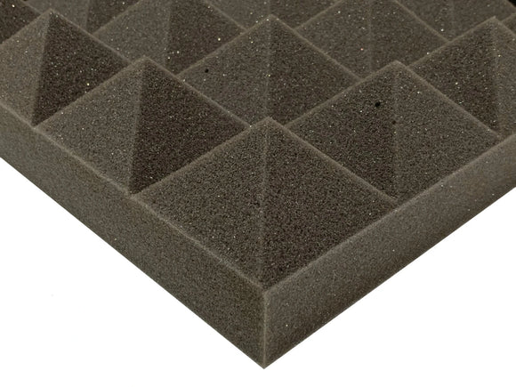 Pyramid PRO 12" Acoustic Studio Foam Tile Pack - Advanced Acoustics