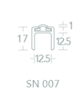 Norsound Typhoon Retro Fit Glass Door Edge Seal