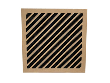 GeoMetric Acoustic Panel 600mm x 600mm - Slant