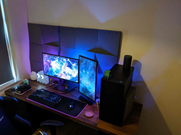 Slider 12" Acoustic Studio Foam Tile Pack - Advanced Acoustics