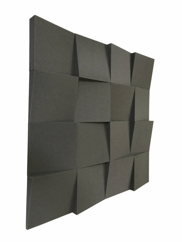 Slider 12" Acoustic Studio Foam Tile Pack - Advanced Acoustics