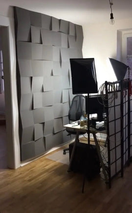 Slider 12" Acoustic Studio Foam Tile Pack - Advanced Acoustics