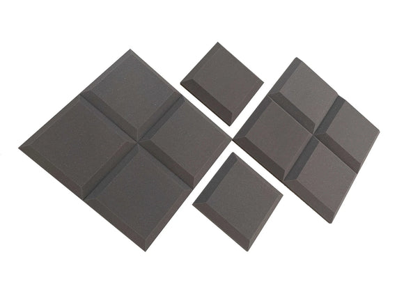 Tegular 12" Acoustic Studio Foam Tile Pack - Advanced Acoustics